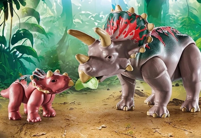 Sada figurek Triceratopsy PLAYMOBIL