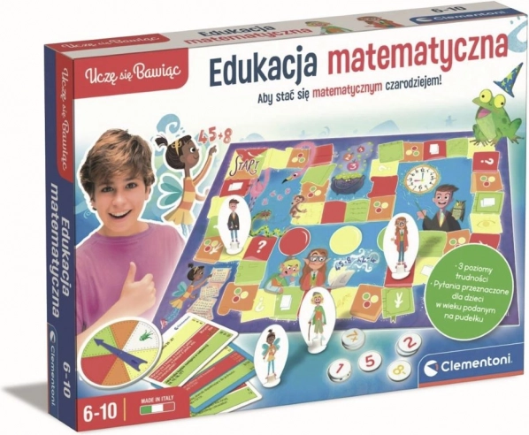 Vzdělávací desková hra matematika – Učím se hrou