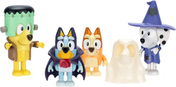 Figurky Bluey - Ples v Přestrojení 4-pack