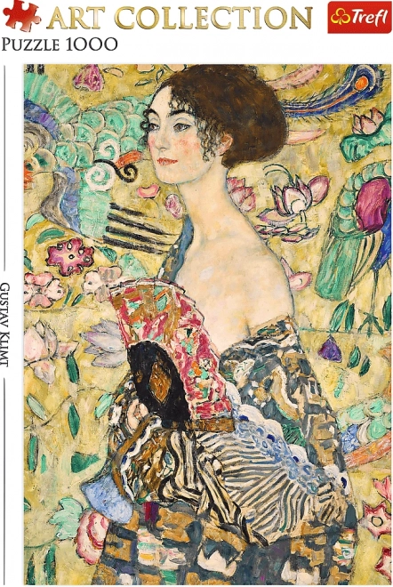 Puzzle Art Collection: Dáma s vějířem 1000 dílků