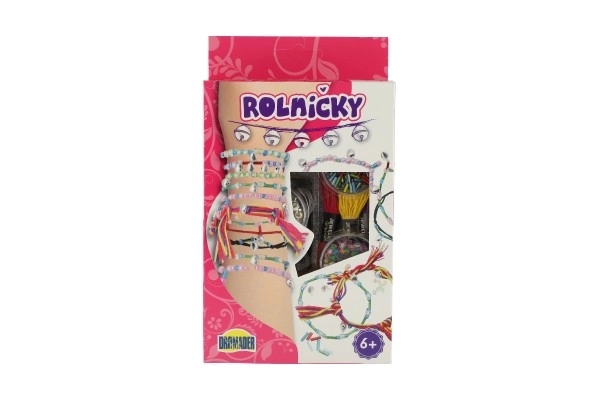 Rolničky kreativní sada plast v krabičce 12x21x3,5cm 12ks v boxu