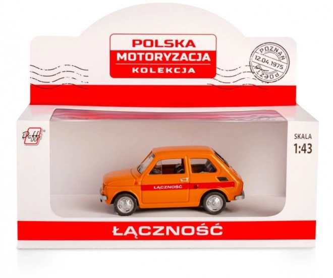 Kovový model FIAT 126p 1:43 – poštovní edice