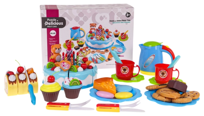 Narozeninový dort Party Set – Modrý