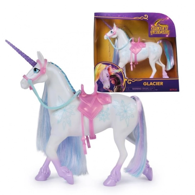 Jednorožec Glacier z Unicorn Academy 28 cm