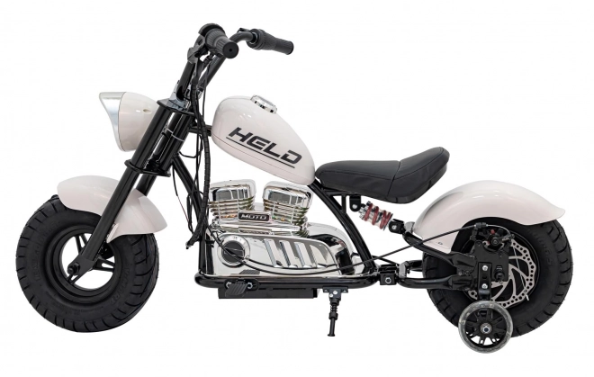Motocykl Chopper Warrior White