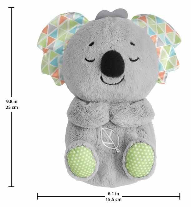 Fisher-Price usínací koala mazlící hračka s dýchacím uklidňovačem