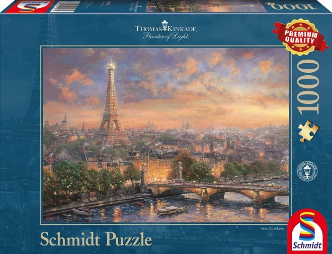 Puzzle Paříž, město lásky 1000 dílků
