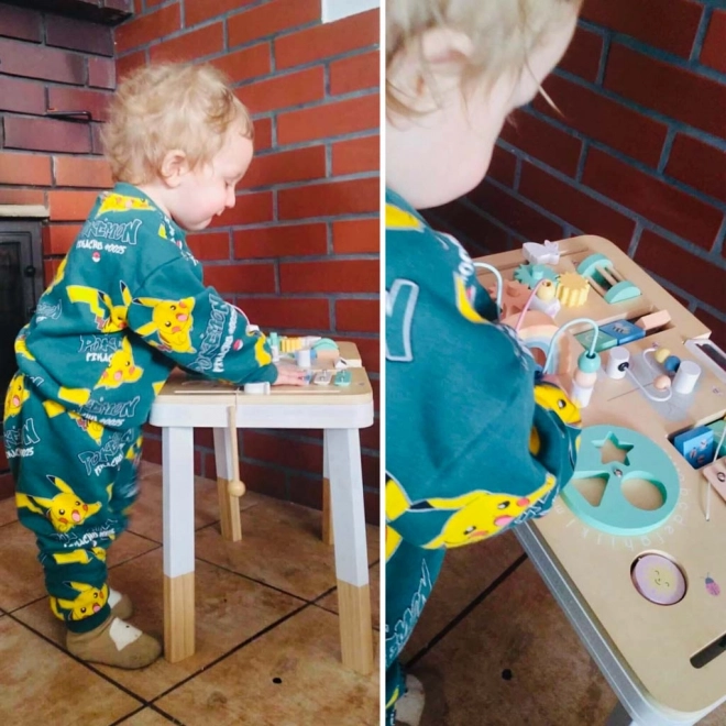 Dřevěný Montessori Stolek pro Děti Lulilo