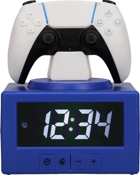 Svítící budík Playstation