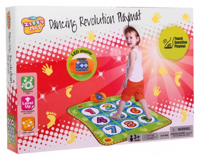 "Numbers" dexterity mat for children 3+ Balanční hra Hands Feet (Ruce a nohy)