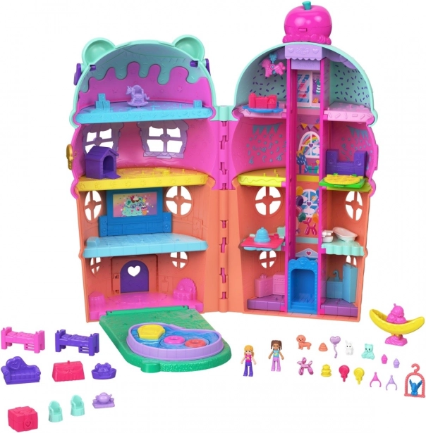 Polly Pocket Ledový domek s bazénem