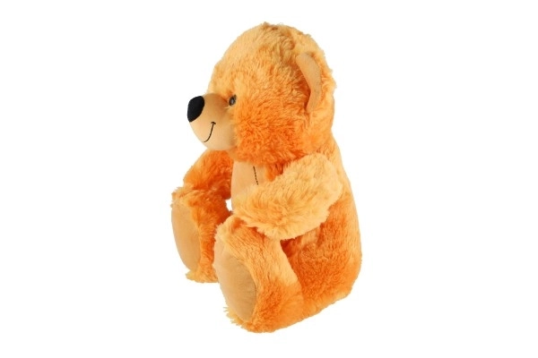 Medvěd sedící plyš 38cm béžový v sáčku 0+
