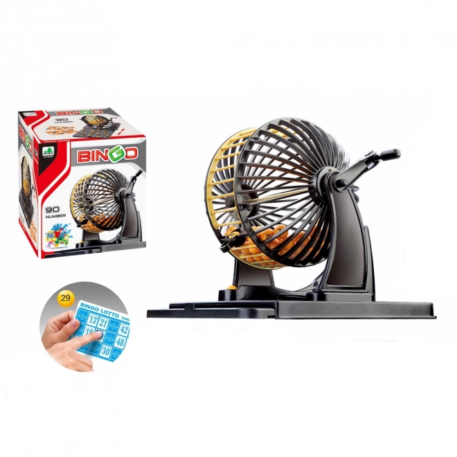 Rodinná zábavná hra Bingo Lotto Drawing Machine