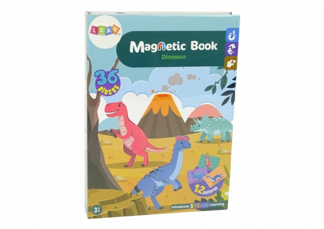 Magnetická kniha Dinosauři 36 prvků