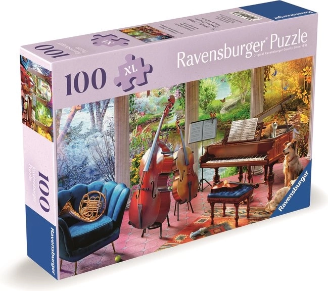 Puzzle Hudba čtyř ročních období XXL 100 dílků