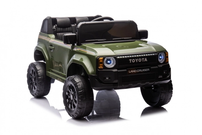 Elektrický vůz Toyota Land Cruiser Prado zelený