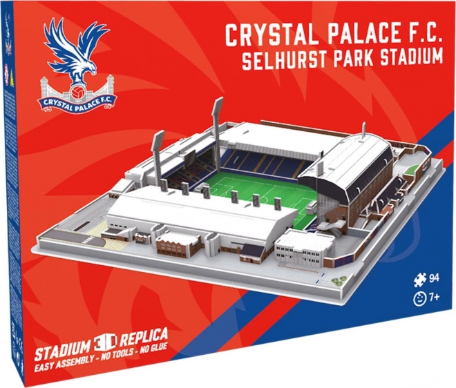 STADIUM 3D REPLICA 3D puzzle Stadion Selhurst Park - Crystal Palace 94 dílků