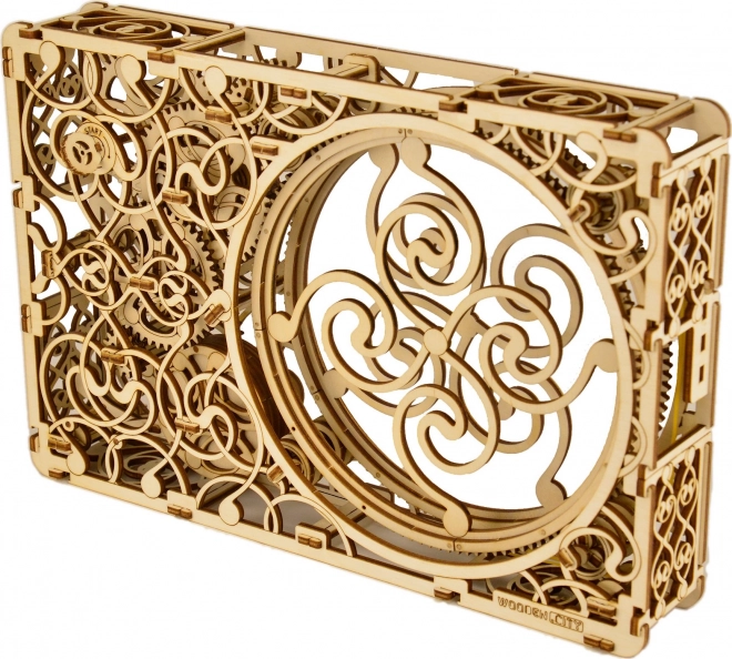 Mechanický obraz - dřevěné 3D puzzle
