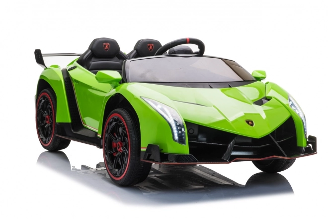 Zelené auto Lamborghini Veneno pro děti