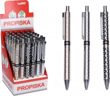 Gelové pero 0,7 mm v displeji (36 ks)