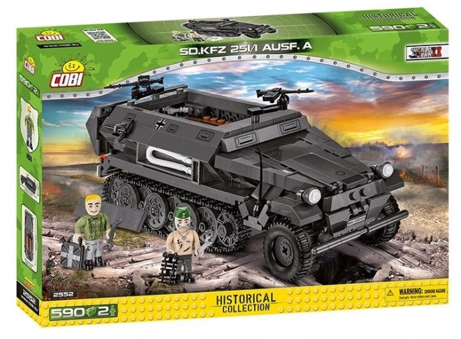 COBI 2552 II WW Sd.Kfz 251/1 Ausf. A, 590 k, 2 f