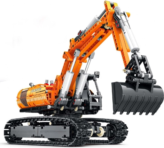 Stabilní pásový podvozek a otoč o 360°