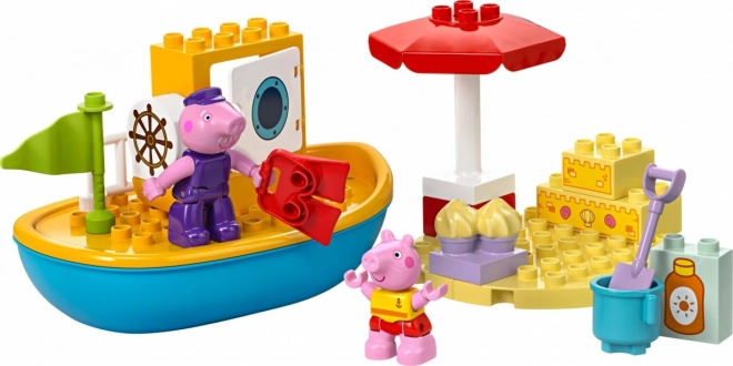 LEGO DUPLO Peppa Pig Výlet lodí