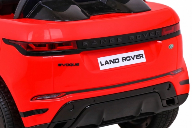 Elektrické autíčko Range Rover Evoque červené