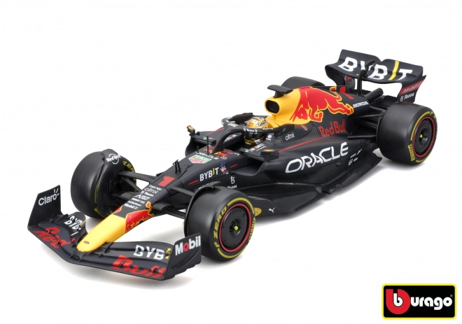 Kovový model Red Bull Racing RB18 2022 se řidičem