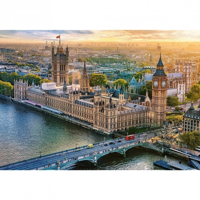 Puzzle TREFL Londýn Westminsterský palác 1000 dílků