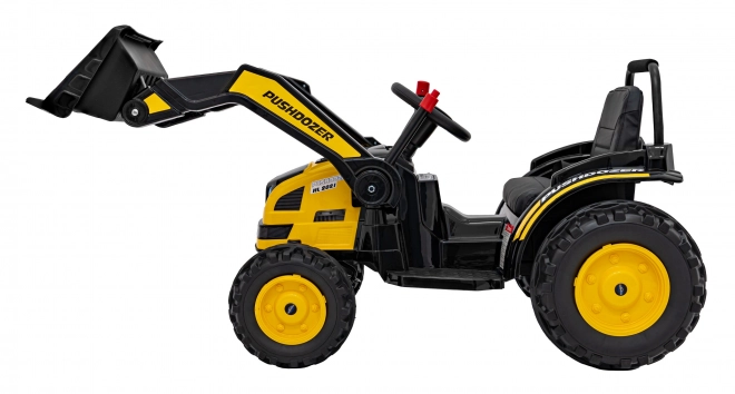 Dětský elektrický traktor s pohyblivou lžící a dálkovým ovládáním