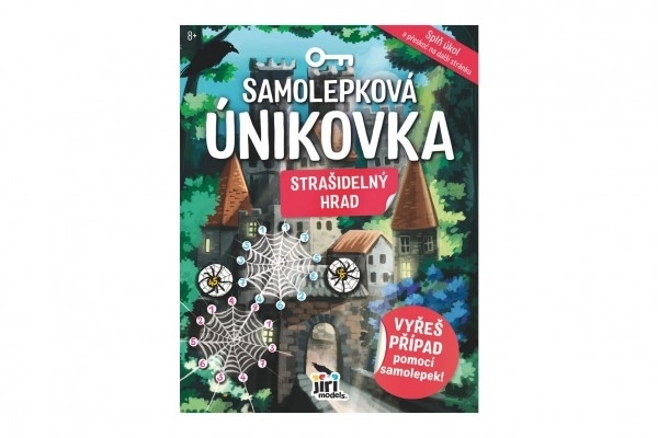 Samolepková únikovka Strašidelný hrad