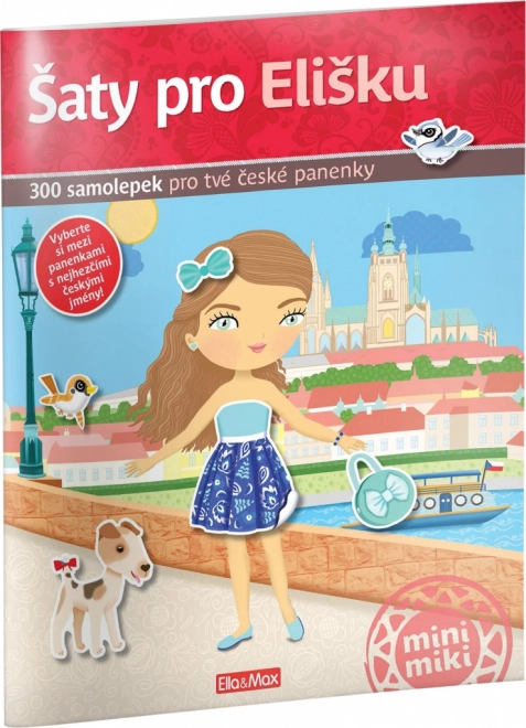 Šaty pro Elišku - Kniha samolepek