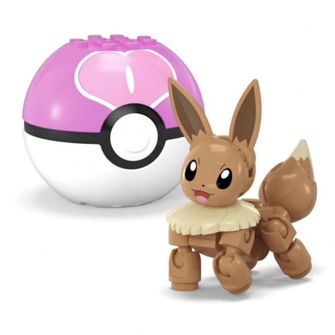 Konstrukční sada Pokémon Poké Ball Charmander a Eevee