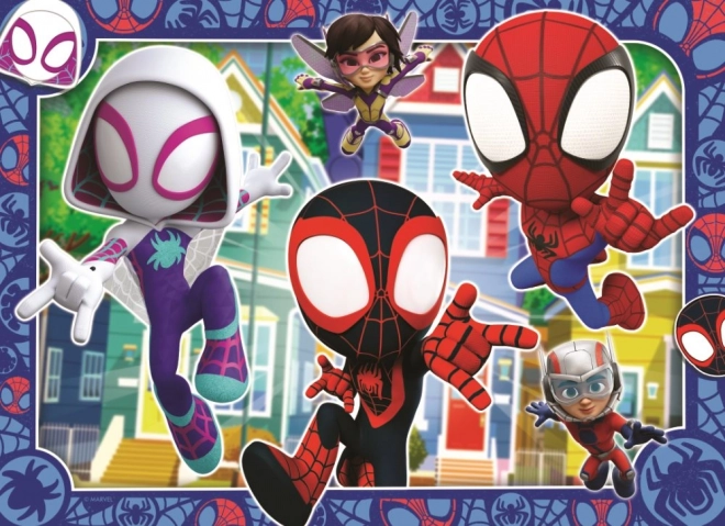 Ravensburger puzzle Spidey a jeho úžasní přátelé 4x42 dílků