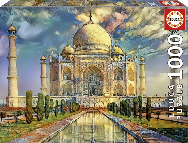 EDUCA Puzzle Taj Mahal 1000 dílků