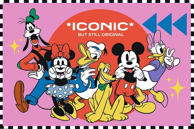 Puzzle 2x200 čas s přáteli - Mickey a Donald