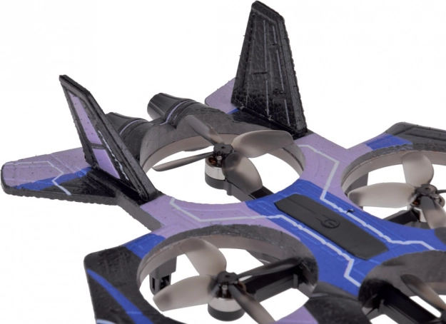 Zábavný létající dron s barevnými diodami