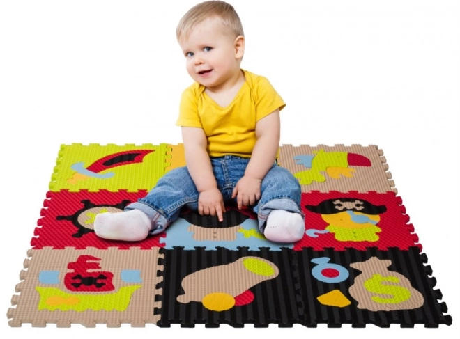BABY GREAT Pěnové puzzle Piráti SX (30x30)
