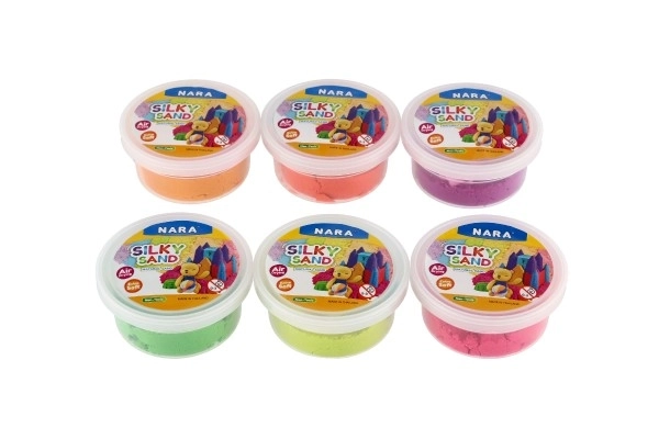 Kreativní barevný písek Nara Silky Sand v boxu