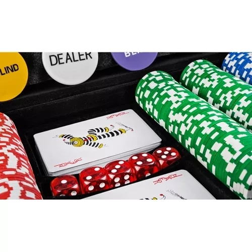 Poker - sada 500 žetonů v HQ kufru