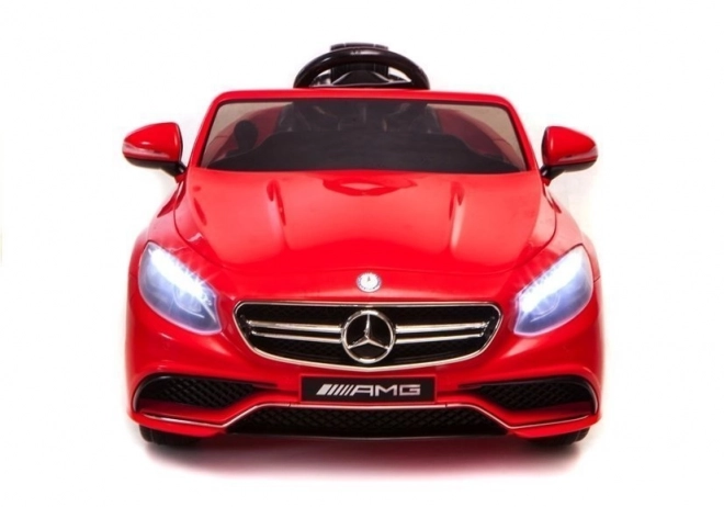 Dětské auto na baterie Mercedes S63 AMG červené