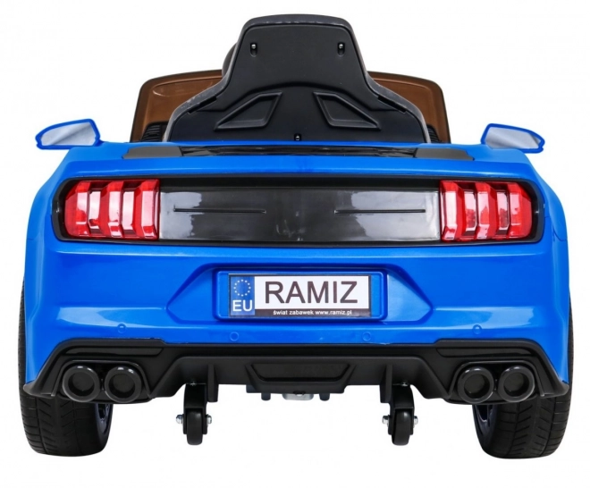 Dětské modré elektrické auto GT Sport s dálkovým ovládáním