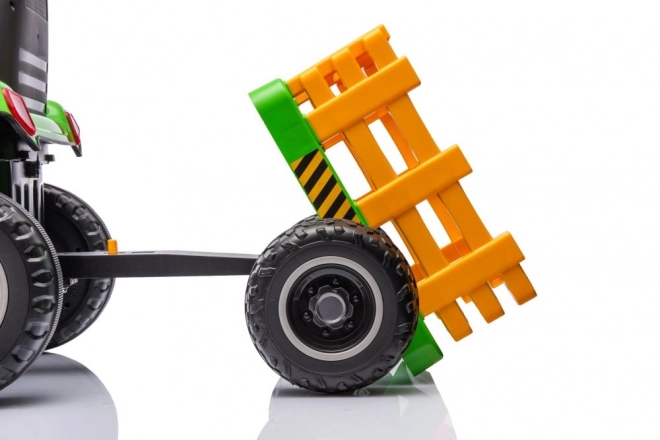 Bateriový traktor BBH-030 zelený