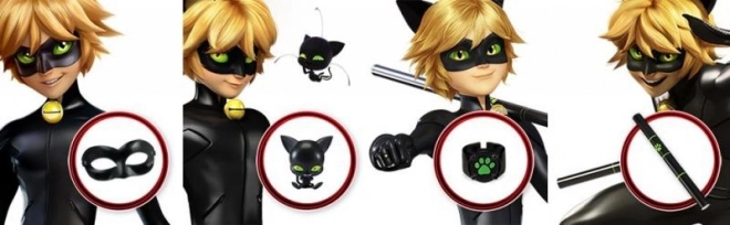 Miraculous: Beruška a černý kocour - maska Černý kocour