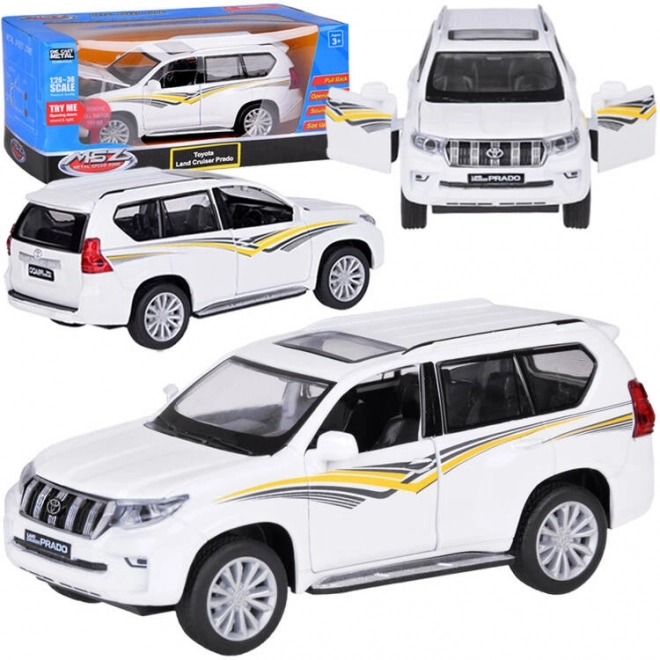 Kovový model Toyota Land Cruiser Prado s efekty