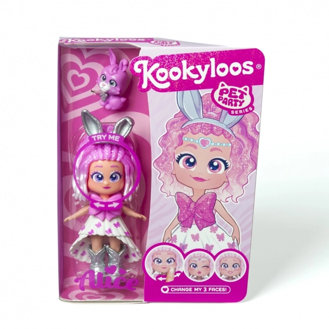 Panenka se zvířátek KookyLoos Pets Party
