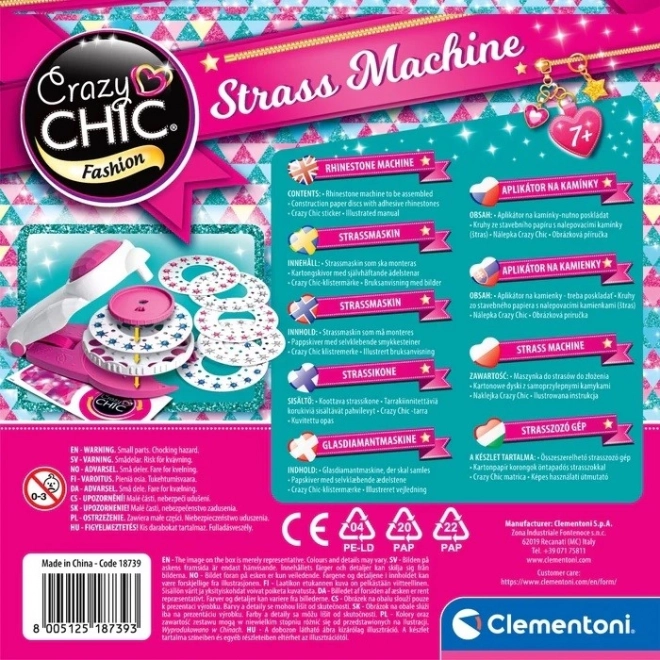 CLEMENTONI Crazy Chic Aplikátor na štrasové kamínky