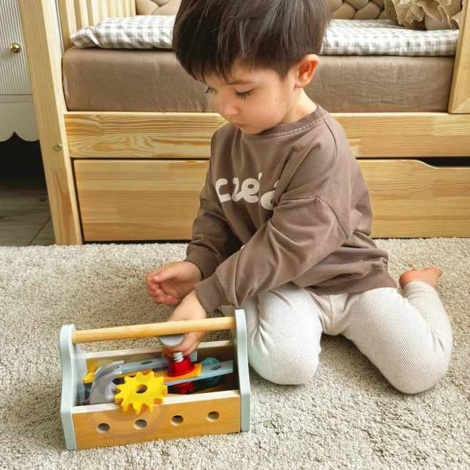 Dřevěná sada nástrojů Tooky Toy