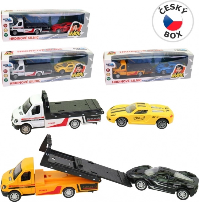 Auto odtahovka kovová City Collection